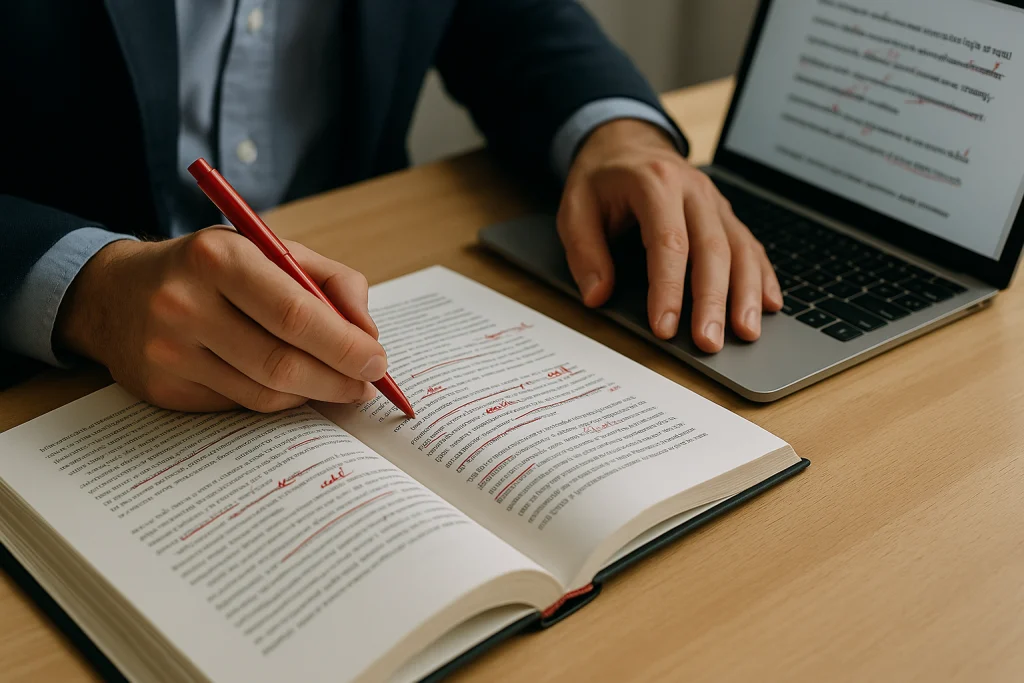 Book Editing and Proofreading Services